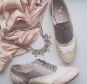 AGL oxfords tri-color