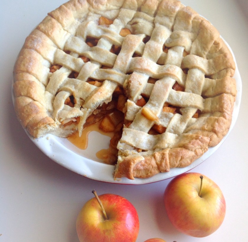 Lattice Apple pie