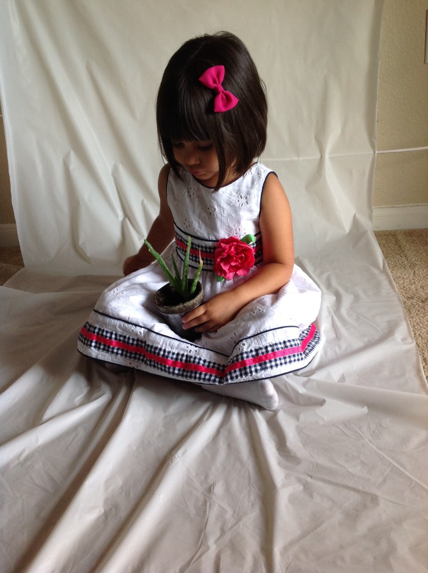 How to DIY toddler portraits