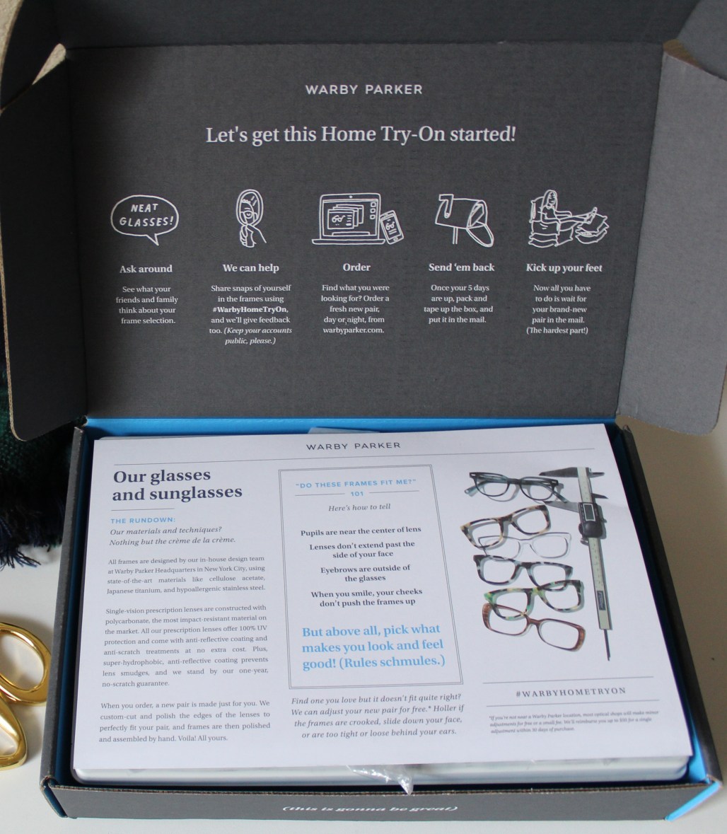 Warby Parker Home Try-On review mrs. nayla