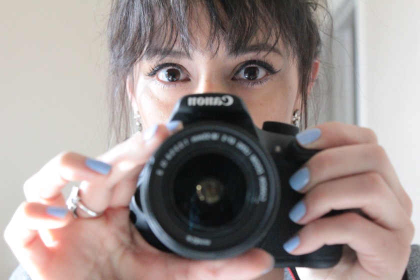 Mrs. Nayla photography Canon EOS Rebel T5 selfie self portrait photography